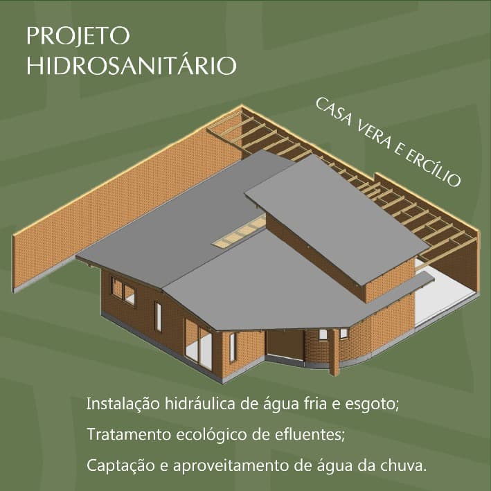 CASA VERA E ERCILIO - PROJETO HIDROSANITÁRIO