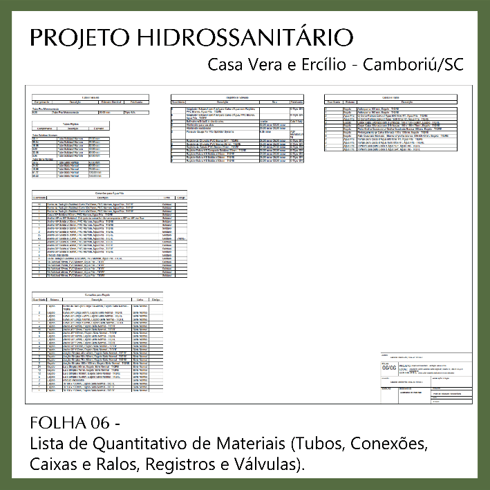FOLHA 06 - Projeto Hidrossanitario